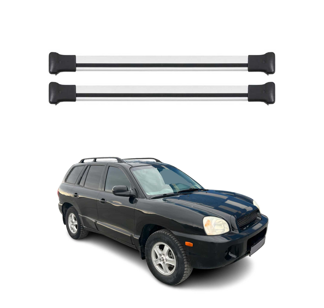 Krovni nosači HYUNDAI SANTA FE 2000-2006 | aluminij | Molydon
