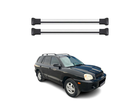 Krovni nosači HYUNDAI SANTA FE 2000-2006 | aluminij | Molydon