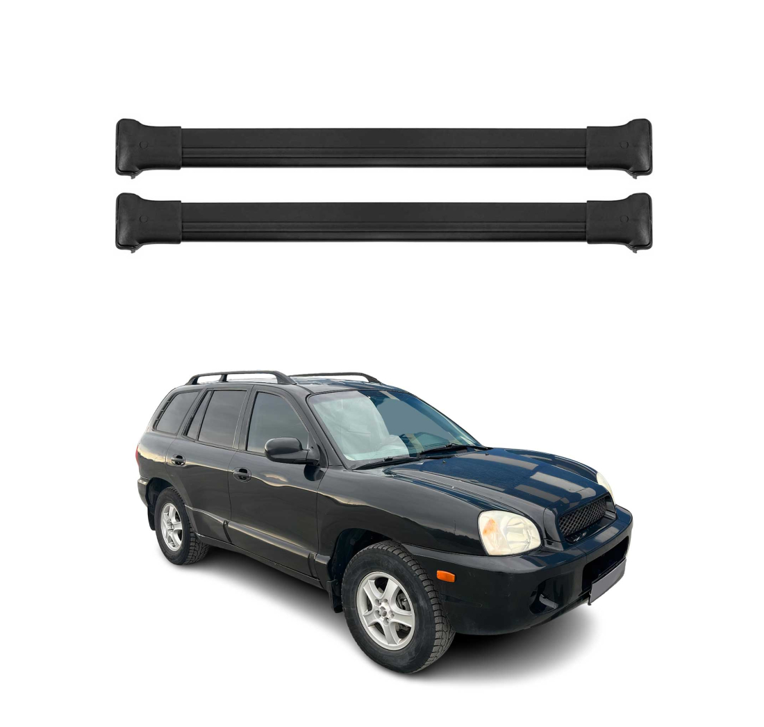 Krovni nosači HYUNDAI SANTA FE 2000-2006 | aluminij | Molydon