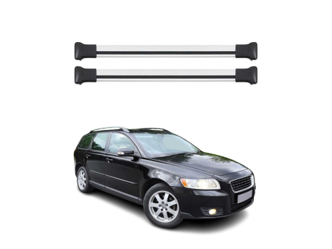 Krovni nosači VOLVO V50 2004-2013 | aluminij | Molydon