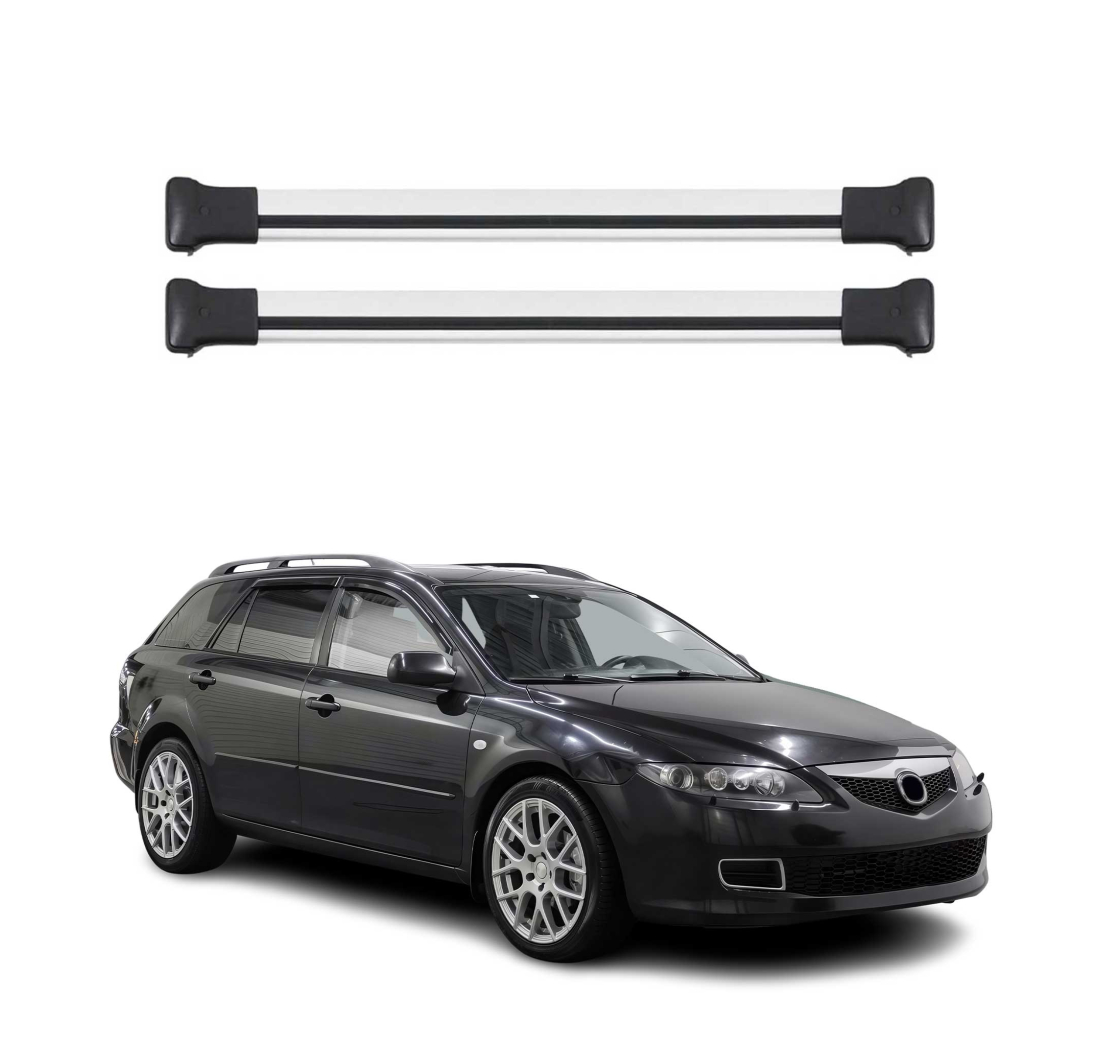Krovni nosači MAZDA 6 SW 2002-2008 | aluminij | Molydon