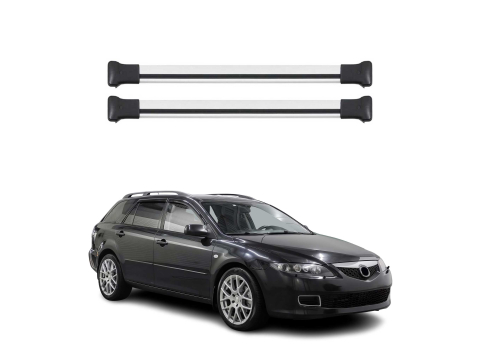 Krovni nosači MAZDA 6 SW 2002-2008 | aluminij | Molydon
