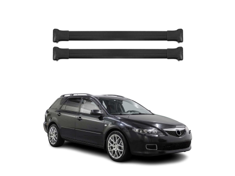 Krovni nosači MAZDA 6 SW 2002-2008 | aluminij | Molydon