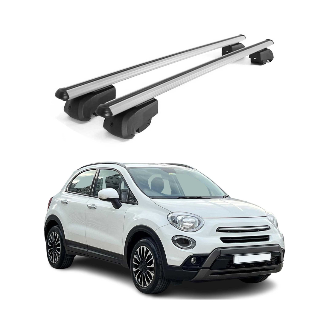 Krovni nosači FIAT 500X 2015-2023 | aluminij | Molydon