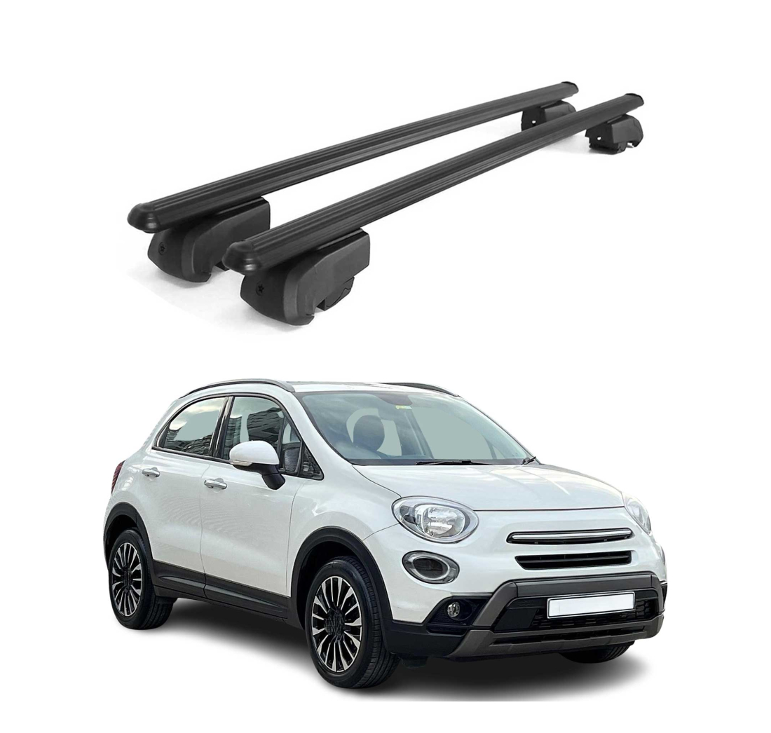 Krovni nosači FIAT 500X 2015-2023 | aluminij | Molydon