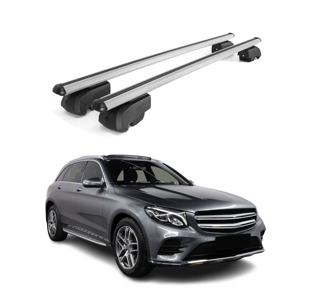 Krovni nosači MERCEDES GLC X253 2015-2021 | aluminij | Molydon