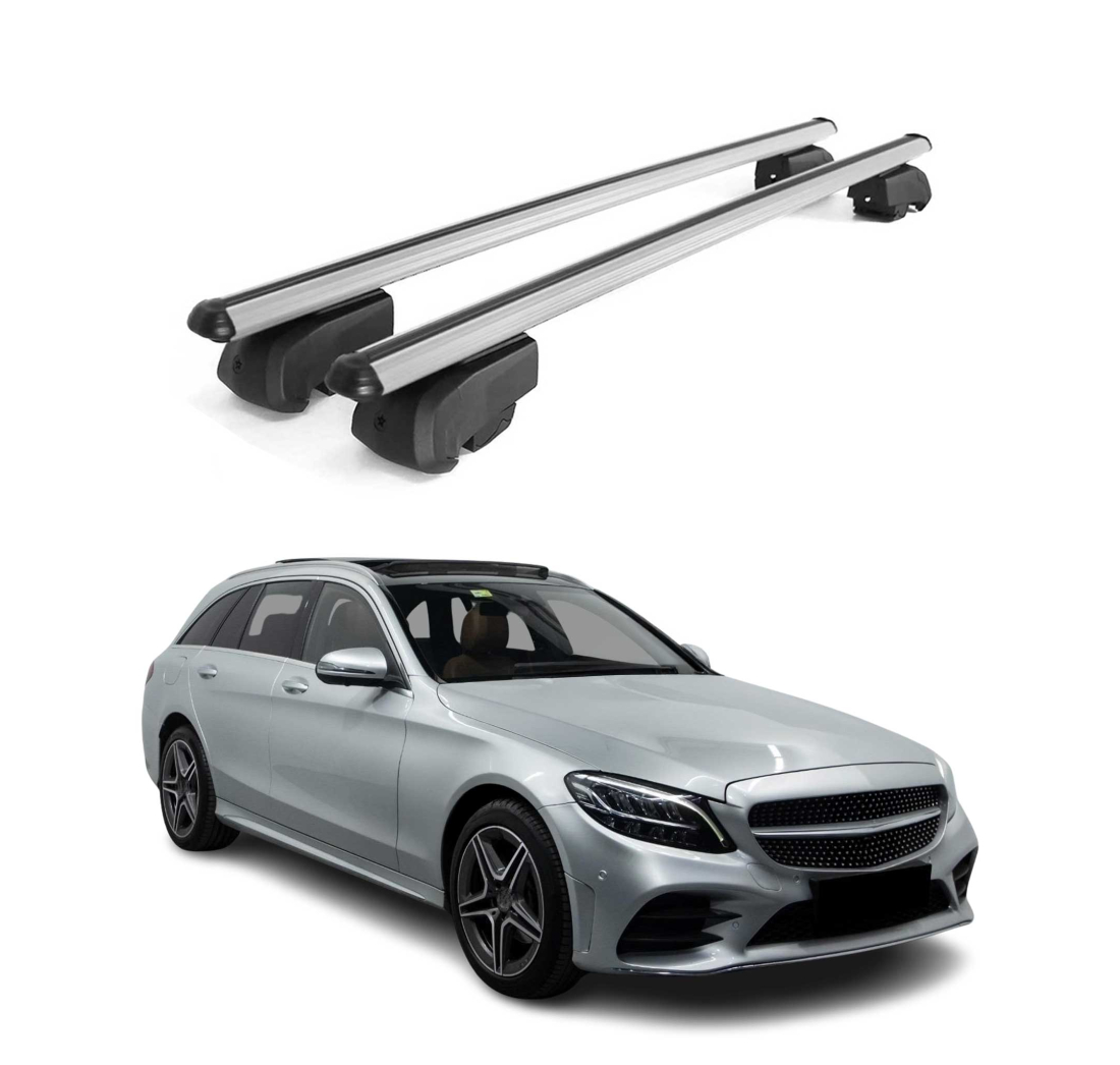 Krovni nosači MERCEDES C S205 2014-2021 | aluminij | Molydon