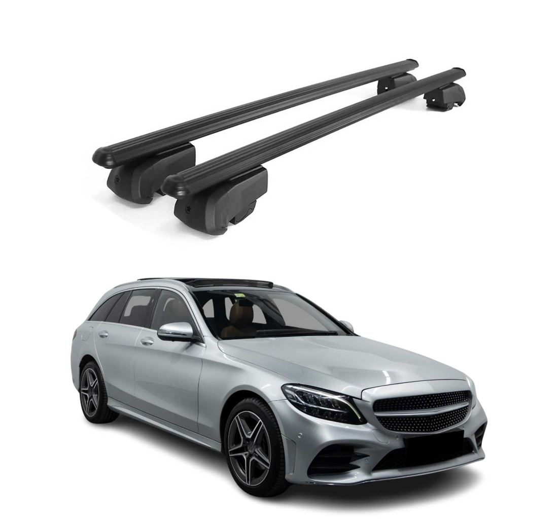 Krovni nosači MERCEDES C S205 2014-2021 | aluminij | Molydon