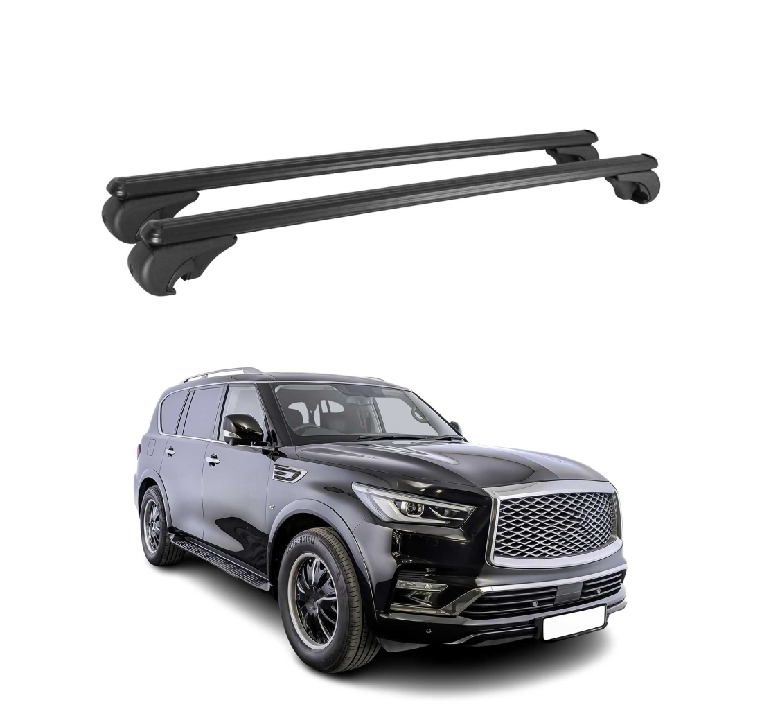 Krovni nosači INFINITI QX80 2014-2023 | aluminij | Molydon