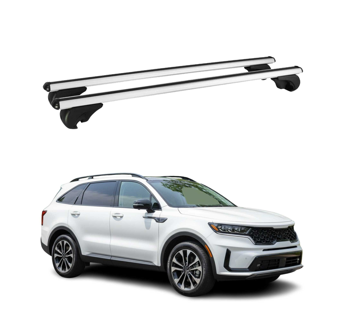 Krovni nosači KIA SORENTO MQ4 X-LINE 2020-2023 | aluminij | Molydon