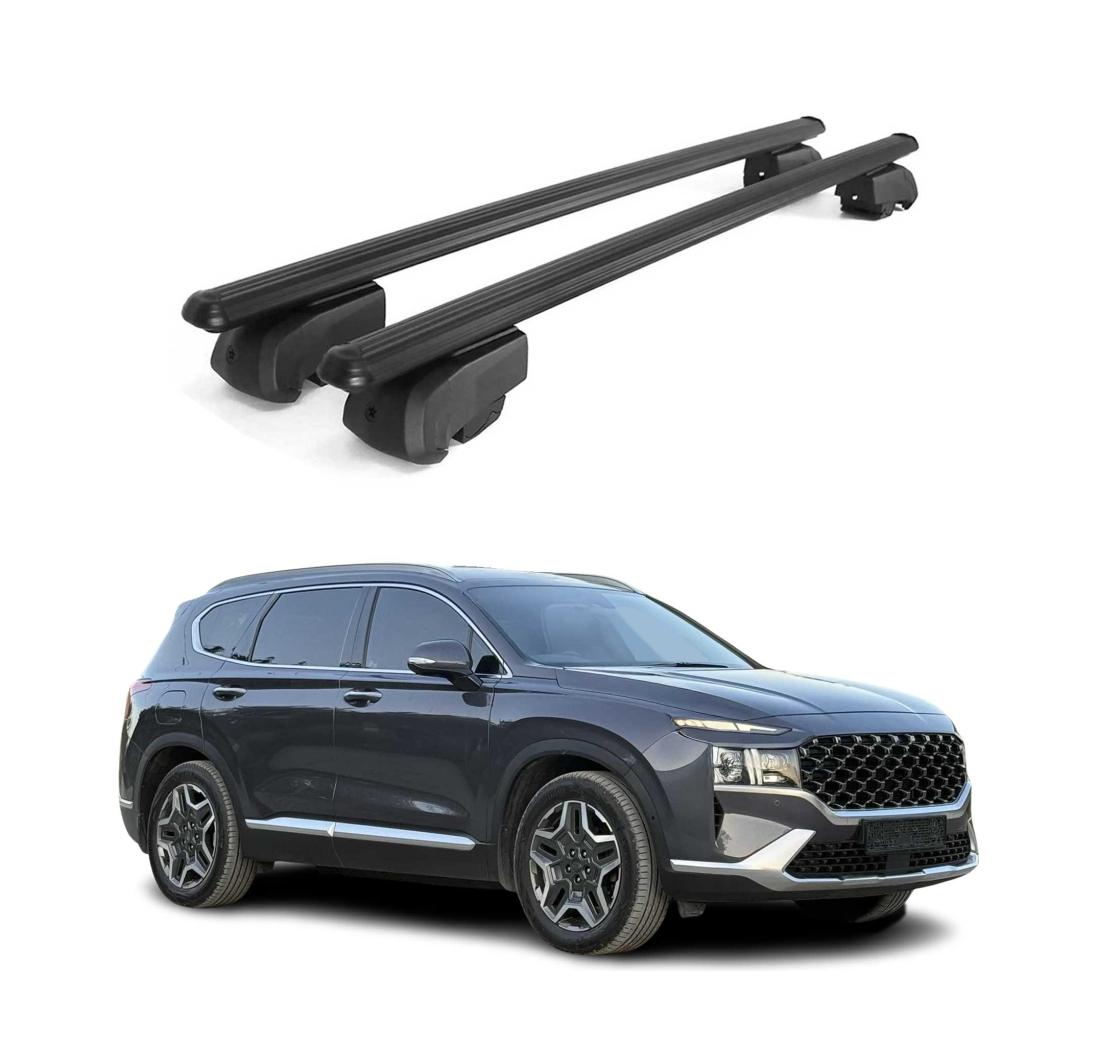 Krovni nosači HYUNDAI SANTA FE 2019-2023 | aluminij | Molydon