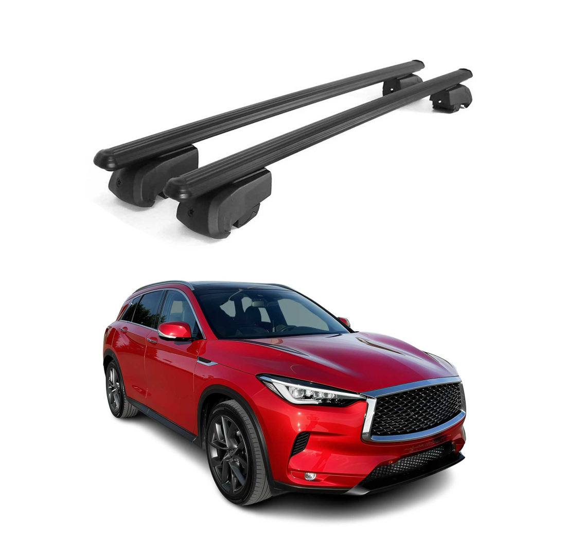 Krovni nosači INFINITI QX50 2014-2025 | aluminij | Molydon