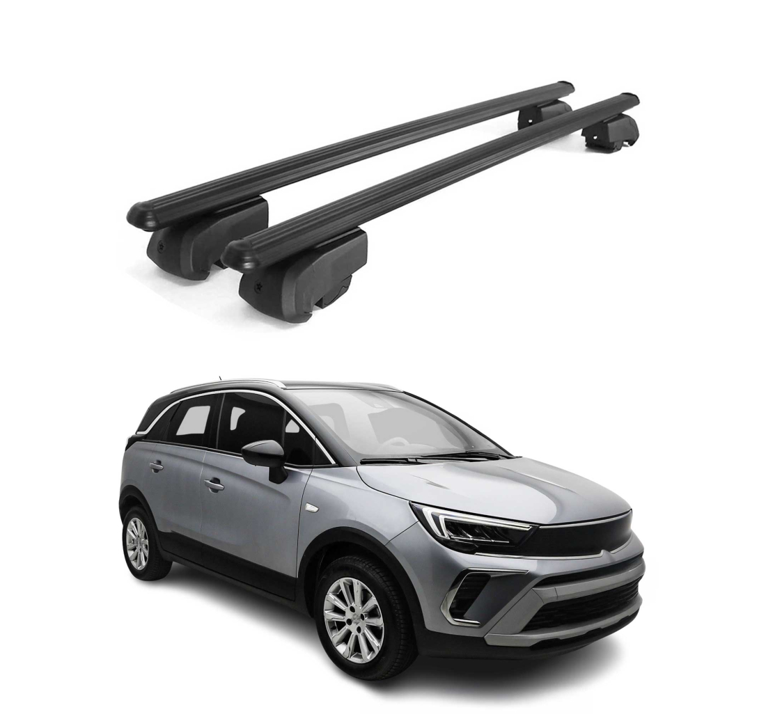 Krovni nosači OPEL CROSSLAND X 2017-2023 | aluminij | Molydon