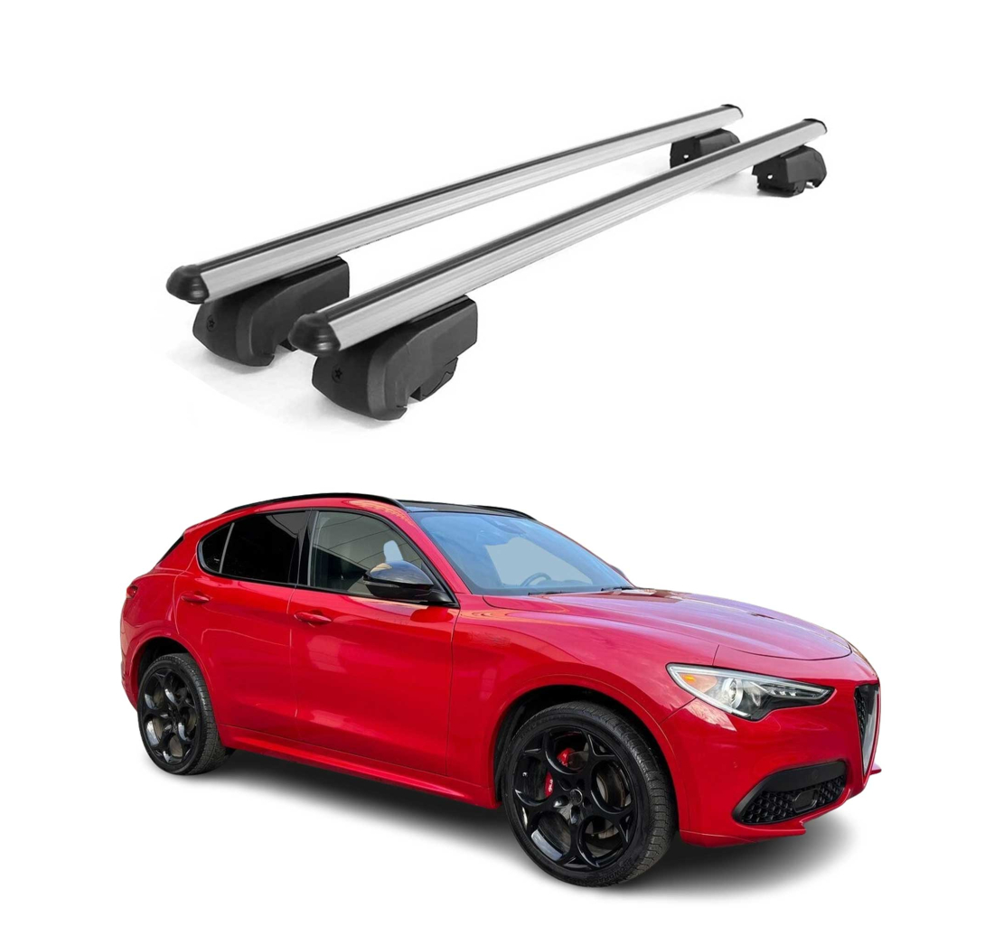 Krovni nosači ALFA ROMEO STELVIO 2017- | aluminij | Molydon