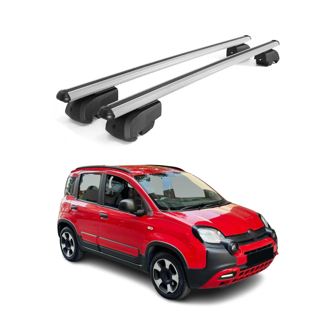 Krovni nosači FIAT PANDA CROSS HB 2014- | aluminij | Molydon