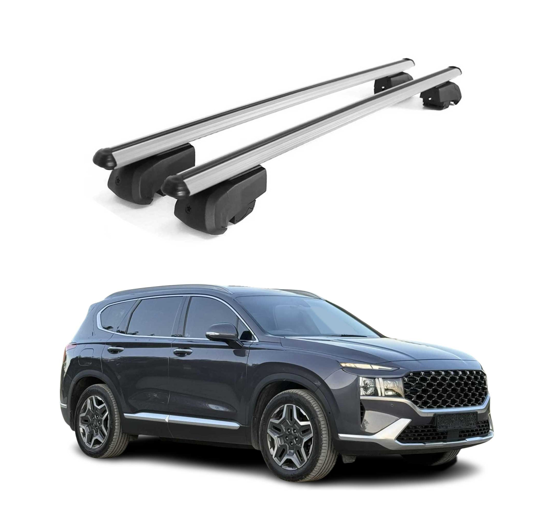 Krovni nosači HYUNDAI SANTA FE 2019-2023 | aluminij | Molydon