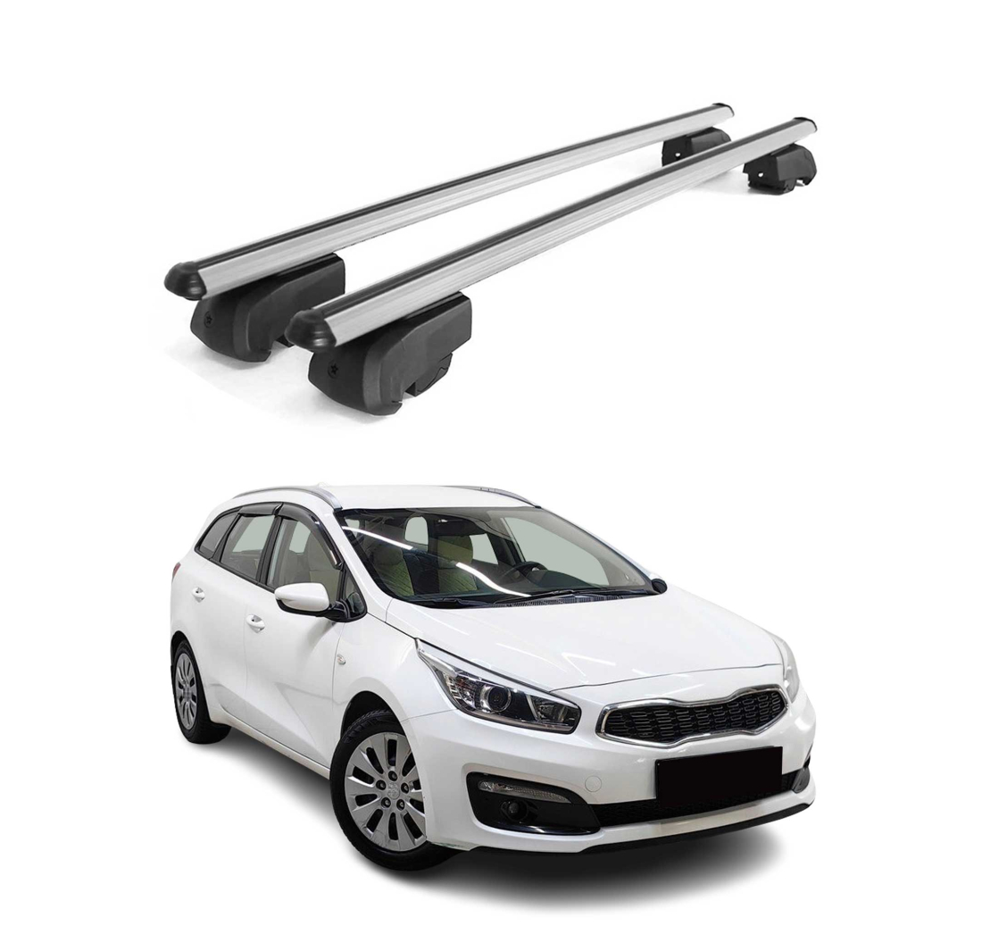 Krovni nosači KIA CEED JD SW 2012-2018 | aluminij | Molydon