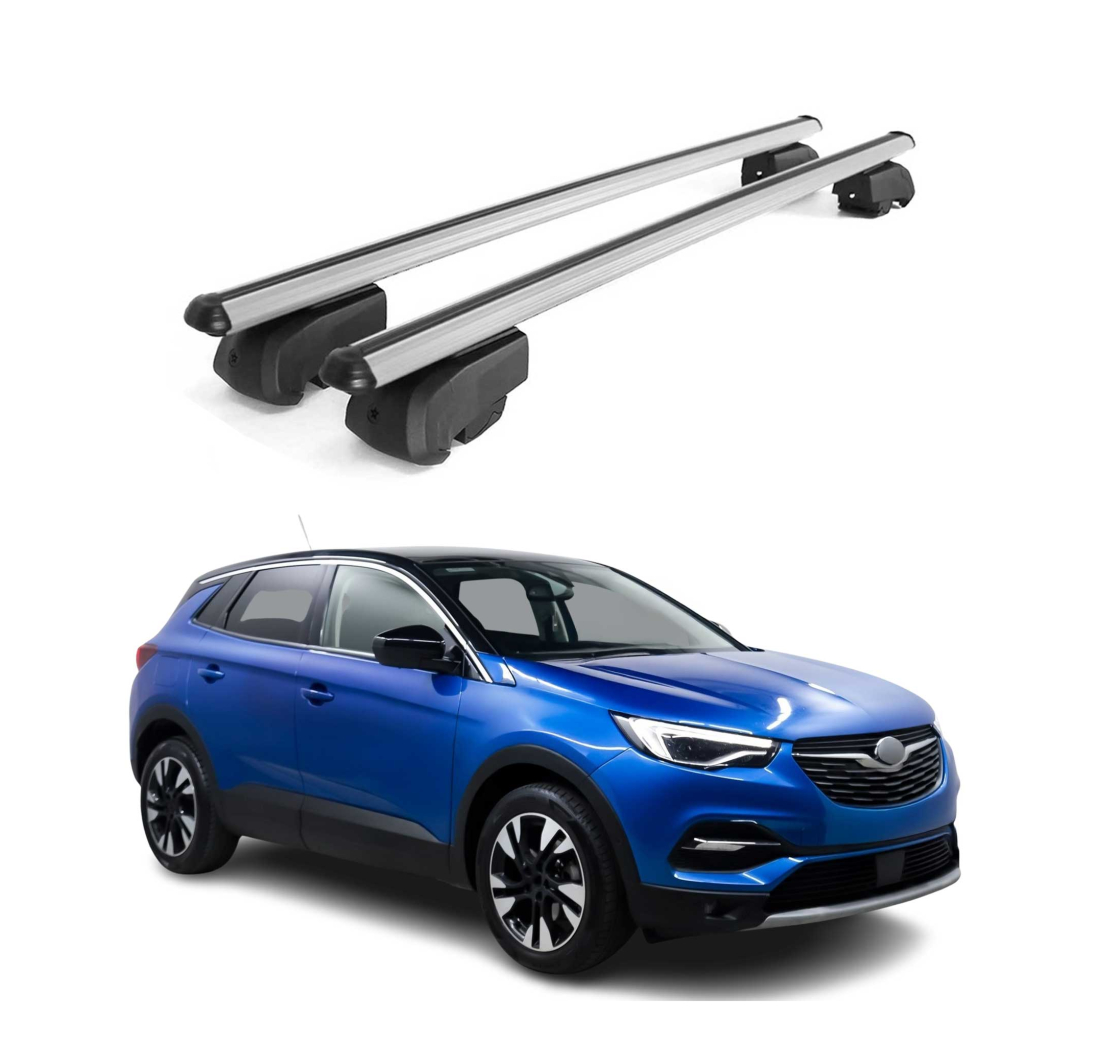 Krovni nosači OPEL GRANDLAND X 2017-2023 | aluminij | Molydon