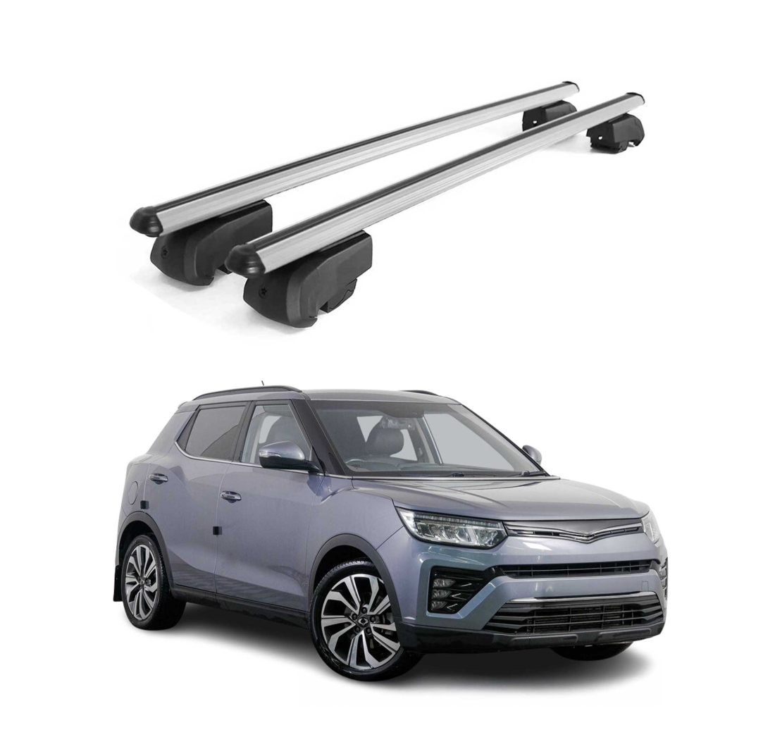 Krovni nosači SSANGYONG TIVOLI 2015-2023 | aluminij | Molydon