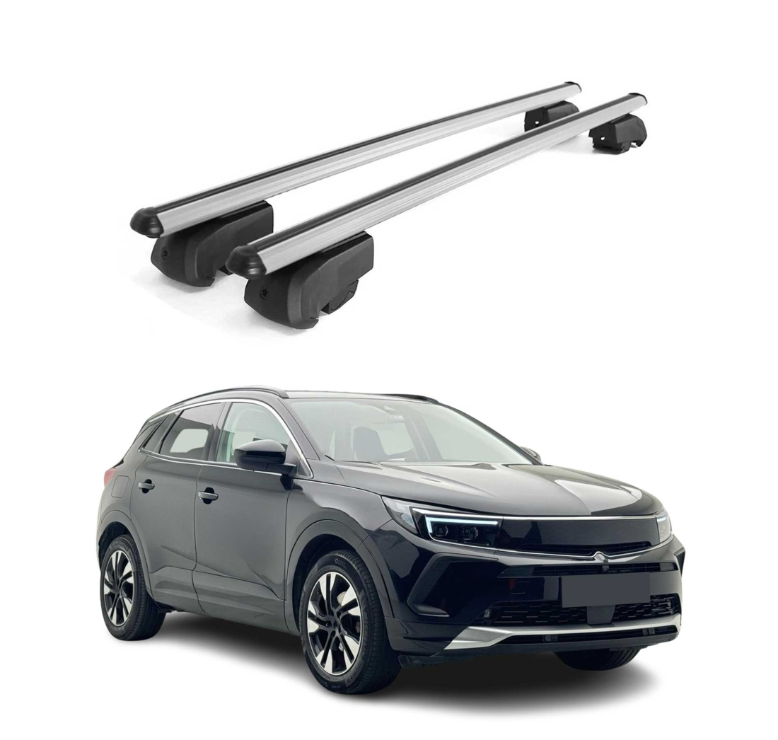 Krovni nosači OPEL GRANDLAND 2021-2023 | aluminij | Molydon