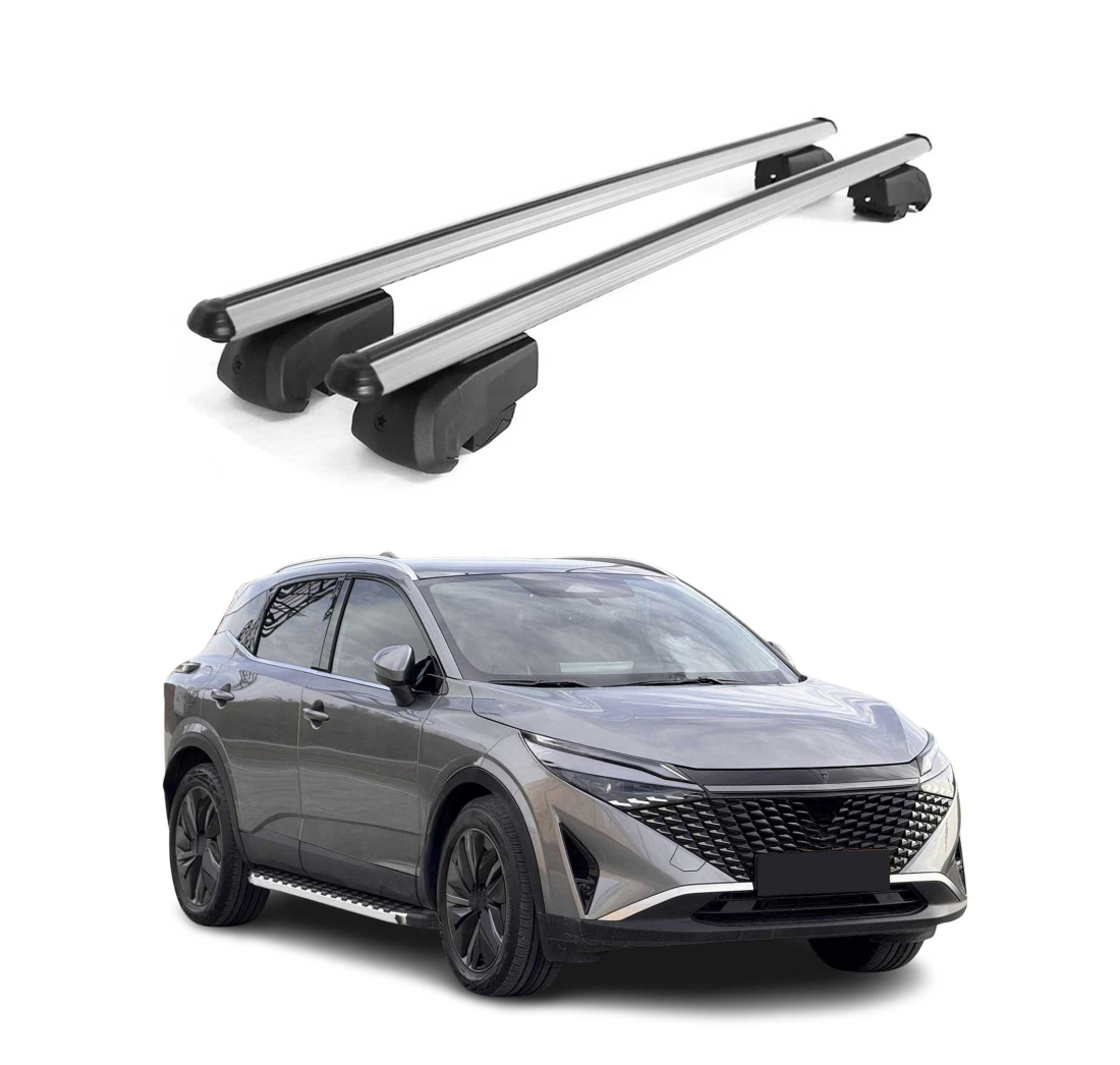 Krovni nosači NISSAN QASHQAI 2021-2023 | aluminij | Molydon