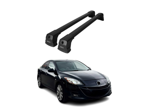 Krovni nosači MAZDA 3 BL SD 2009-2013 | aluminij | Molydon