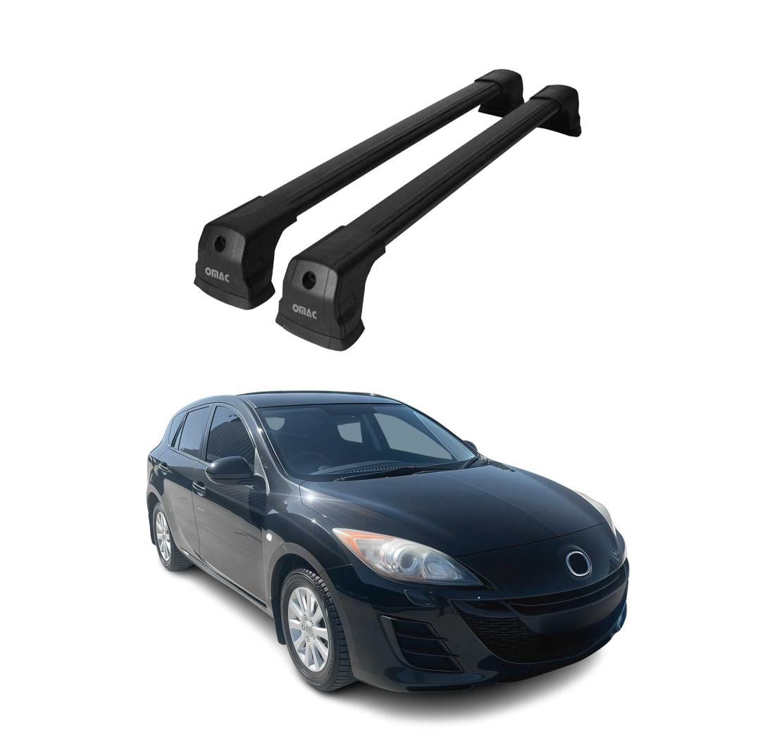 Krovni nosači MAZDA 3 BL HB 2009-2013 | aluminij | Molydon