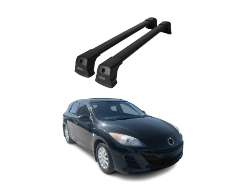 Krovni nosači MAZDA 3 BL HB 2009-2013 | aluminij | Molydon