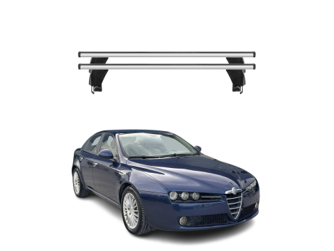 Krovni nosači ALFA ROMEO 159 SD 2005-2012 | aluminij | Molydon