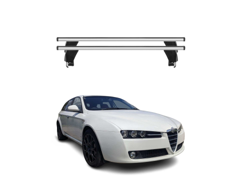Krovni nosači ALFA ROMEO 159 SPORTWAGON 2005-2012 | aluminij | Molydon