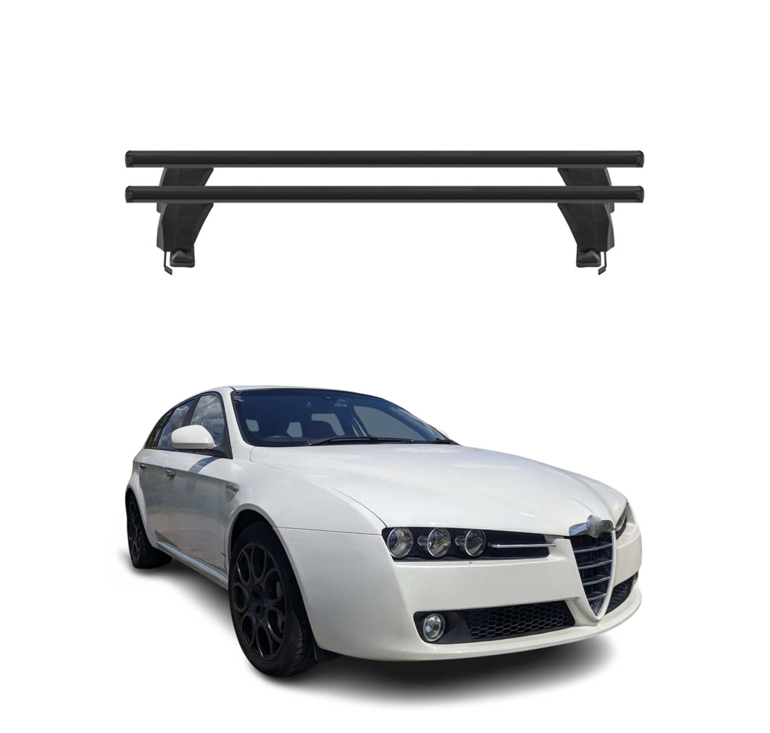 Krovni nosači ALFA ROMEO 159 SPORTWAGON 2005-2012 | aluminij | Molydon