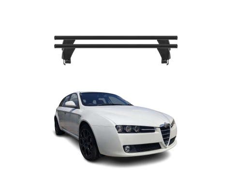 Krovni nosači ALFA ROMEO 159 SPORTWAGON 2005-2012 | aluminij | Molydon