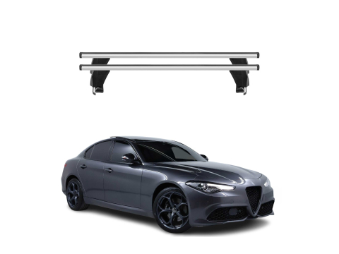 Krovni nosači ALFA ROMEO GIULIA 2016- | aluminij | Molydon