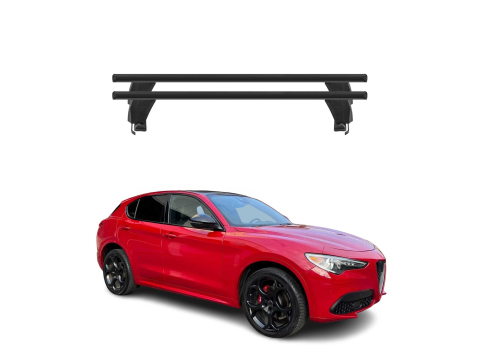 Krovni nosači ALFA ROMEO STELVIO 2017- | aluminij | Molydon