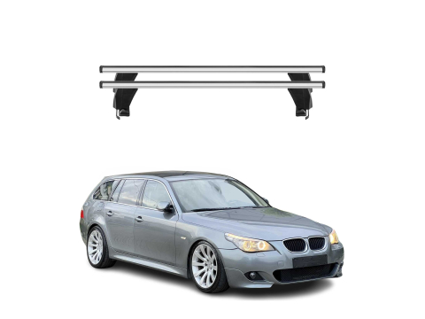 Krovni nosači BMW 5 SERIES E61 TOURING 2004-2010 | aluminij | Molydon
