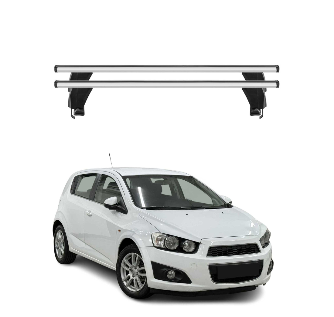 Krovni nosači CHEVROLET AVEO T300 2011-2020 | aluminij | Molydon