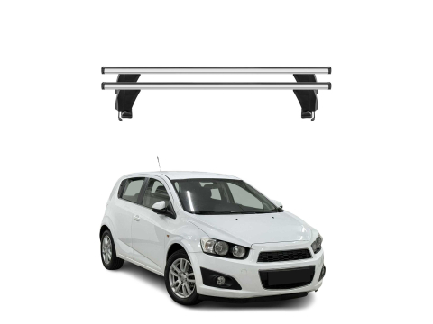 Krovni nosači CHEVROLET AVEO T300 2011-2020 | aluminij | Molydon