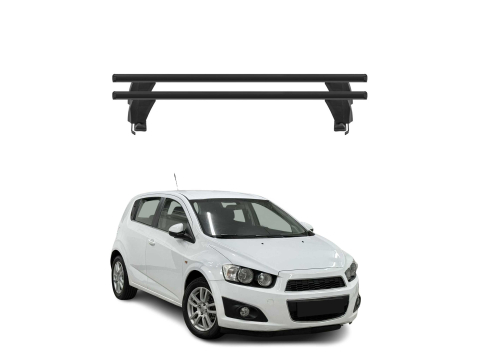 Krovni nosači CHEVROLET AVEO T300 2011-2020 | aluminij | Molydon
