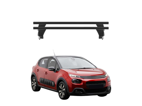 Krovni nosači CITROEN C3 2016-2023 | aluminij | Molydon