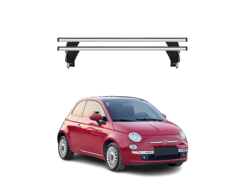 Krovni nosači FIAT 500 2007-2014 | aluminij | Molydon