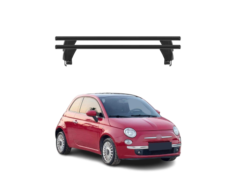 Krovni nosači FIAT 500 2007-2014 | aluminij | Molydon