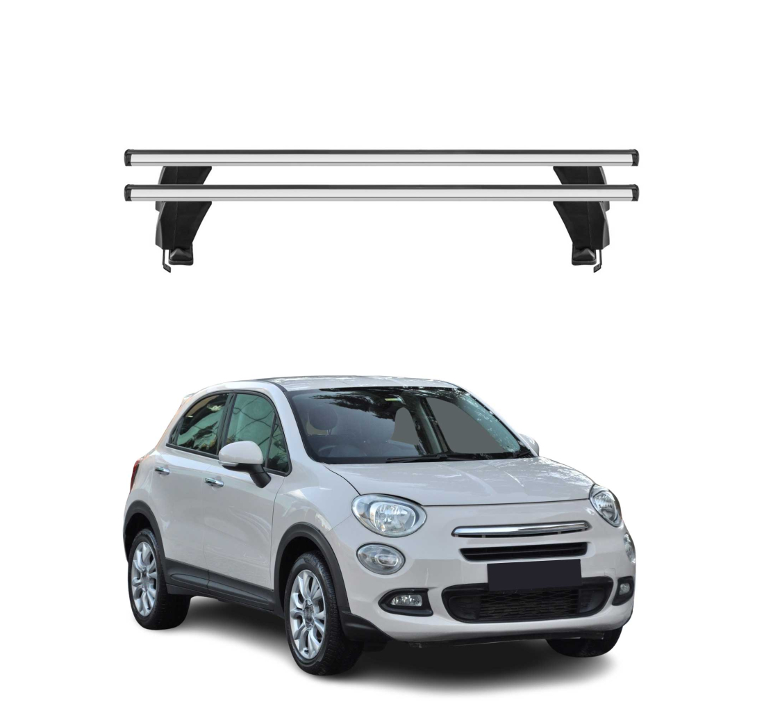 Krovni nosači FIAT 500X 2015-2023 | aluminij | Molydon