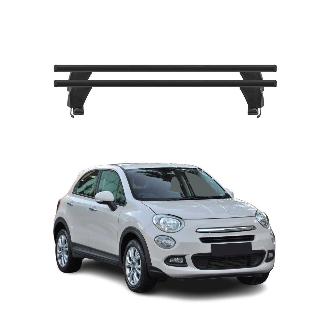 Krovni nosači FIAT 500X 2015-2023 | aluminij | Molydon