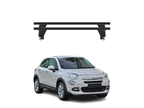 Krovni nosači FIAT 500X 2015-2023 | aluminij | Molydon