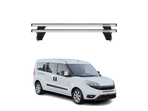 Krovni nosači FIAT DOBLO 2010-2021 | aluminij | Molydon