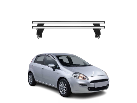 Krovni nosači FIAT PUNTO EVO 2009-2012 | aluminij | Molydon