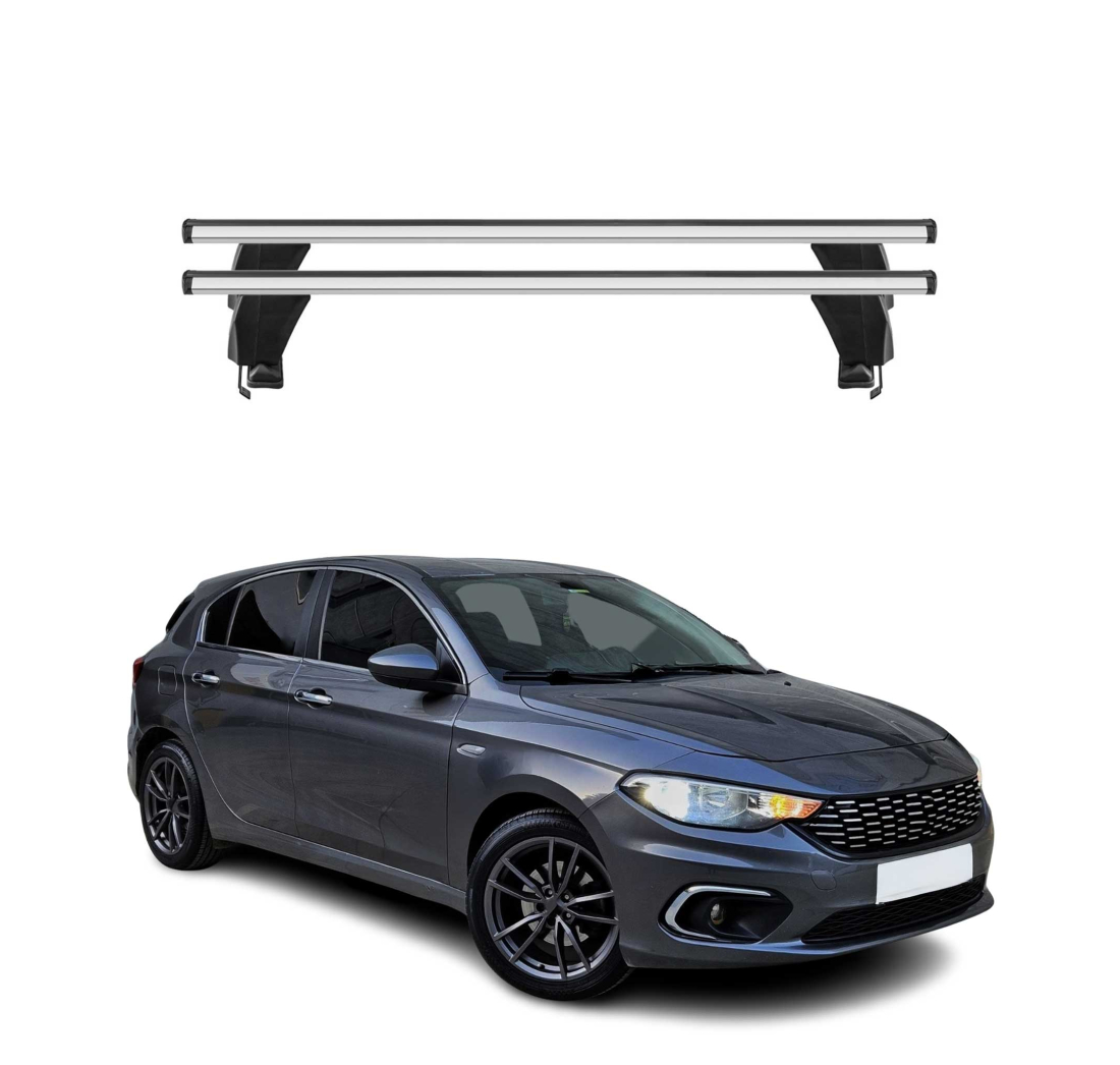 Krovni nosači FIAT TIPO HB 2016-2023 | aluminij | Molydon