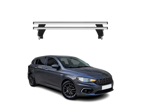 Krovni nosači FIAT TIPO HB 2016-2023 | aluminij | Molydon