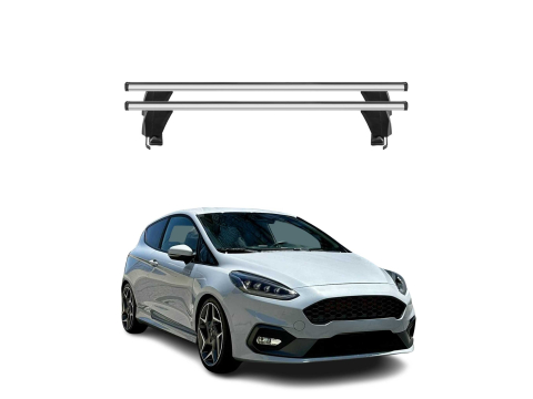 Krovni nosači FORD FIESTA VII ST-LINE 2018-2023 | aluminij | Molydon