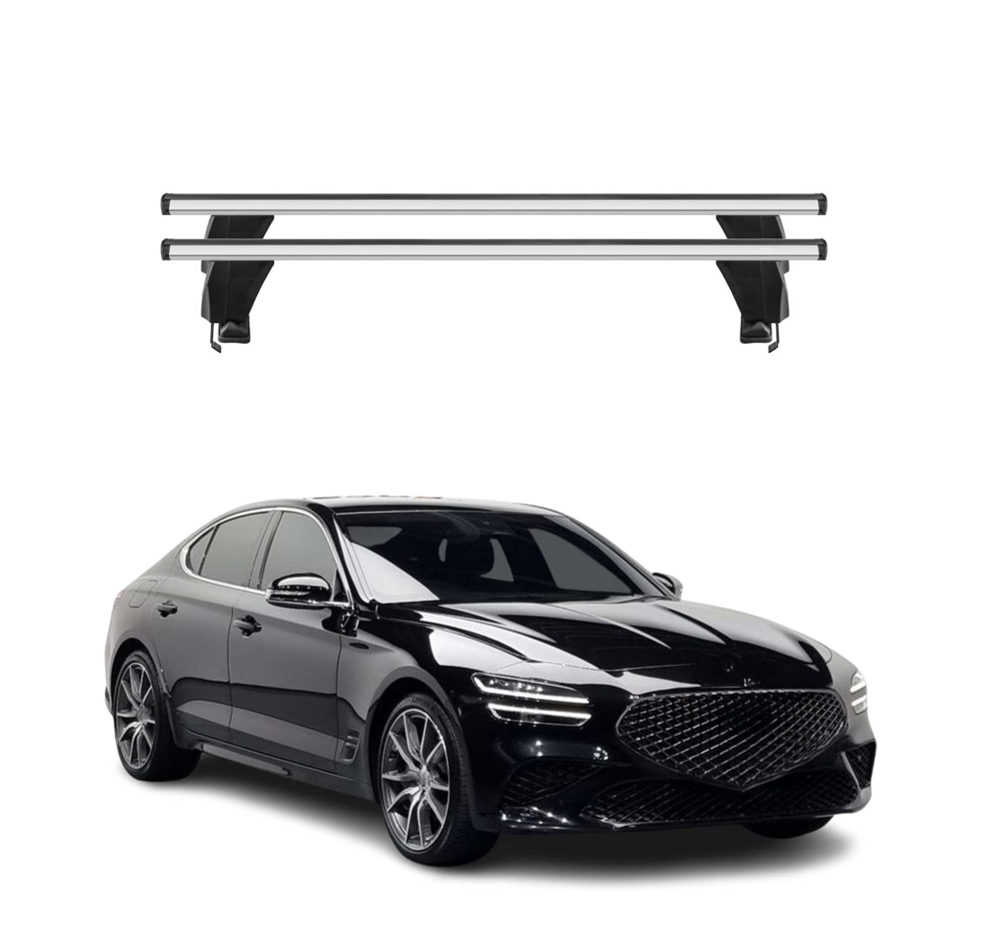 Krovni nosači GENESIS G70 2017-2023 | aluminij | Molydon